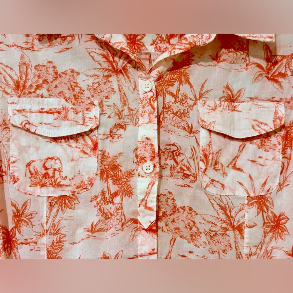 Safari Blouse 🧡🐘🐅🌴 - Picture 6 of 12